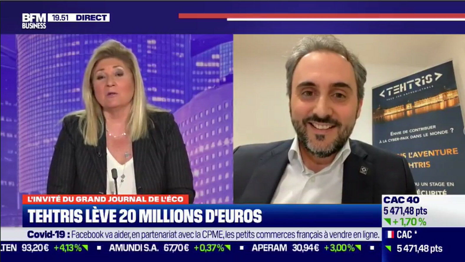 Laurent OUDOT sur BFM TV