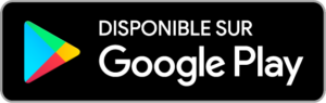 Bouton : Disponible sur Google Play